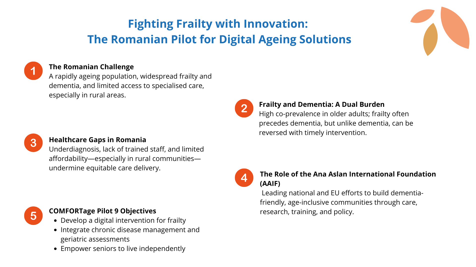 Fighting Frailty with Innovation