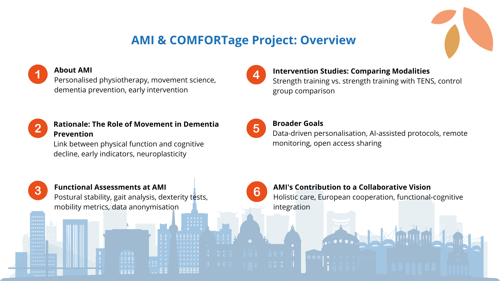 AMI & COMFORTage Project: Overview