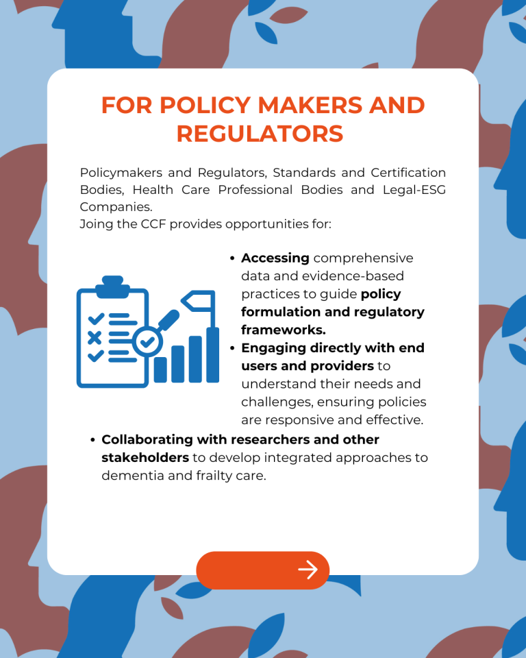 benefits for policy makers and regulators of joining the CCF