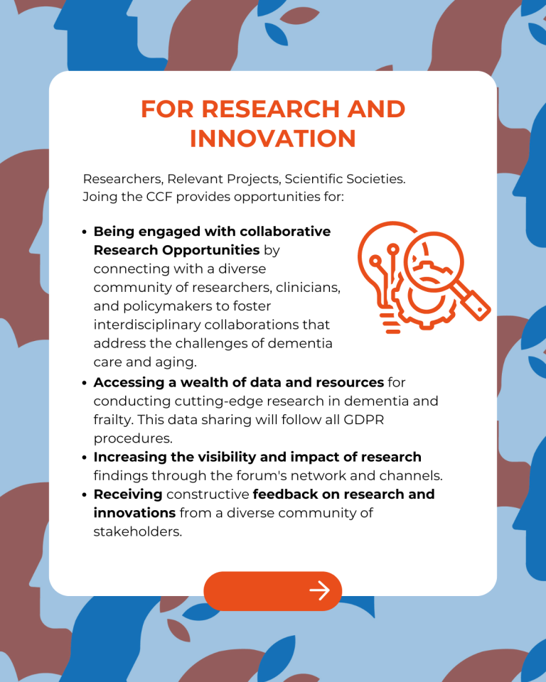 benefits for research and innovation of joining the CCF