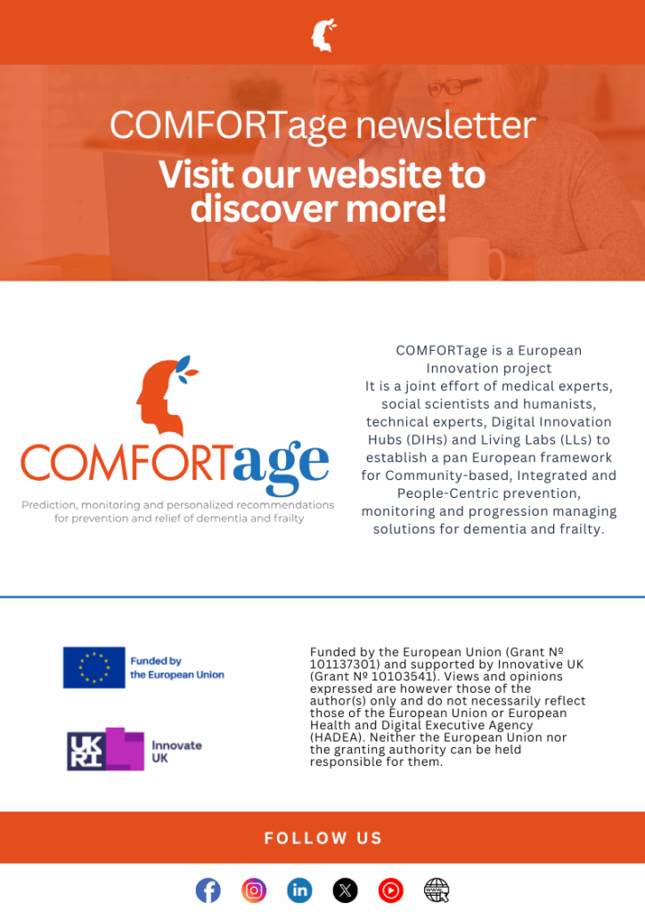 COMFORTage newsletters